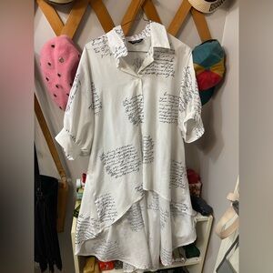 Asymmetrical Statement Top